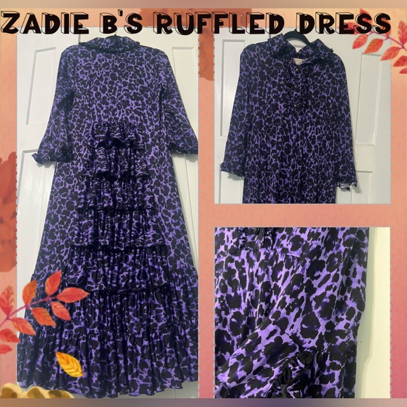 Purple Zadie B’s Dress - Picture 1 of 12